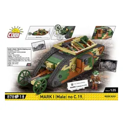 Cobi Klocki Klocki Mark I Male NO C.19 878 klocków