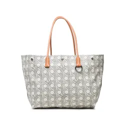 Сумка Tory Burch Canvas Basketweave Tote 139623 Beige