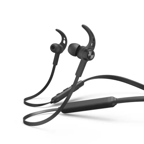Słuchawki bezprzewodowe Hama Freedom Neck III Dokanałowe Bluetooth 5.3 Czarny
