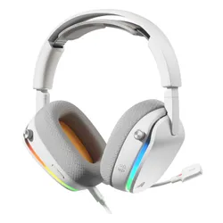 Słuchawki GLORIOUS GHS Eternal RGB GLO-A-2PC-WHT Nauszne