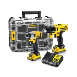 Zestaw narzędzi 10,8V DeWalt DCK211D2T