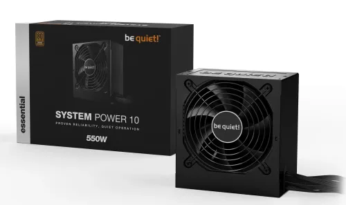 Zasilacz be quiet! System Power 10 550W 80+ Bronze Czarny