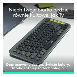 Klawiatura membranowa Logitech POP Icon Keys Grafitowy