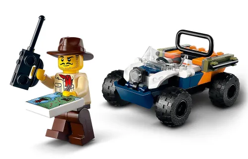 LEGO 60424 City Quad badacza dżungli z pandą czerwoną