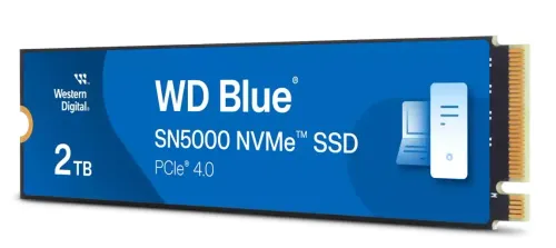 Dysk WD Blue SN5000 2TB PCIe Gen4 x4