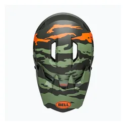 Kask rowerowy Bell Sanction 2 DLX Mips ravine matte dark green/orange