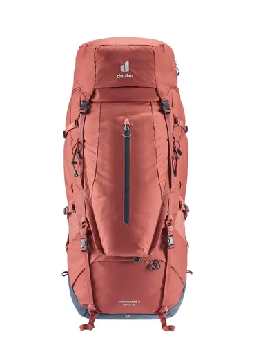 Plecak trekkingowy Deuter Aircontact X 70+15 SL damski - redwood/ink