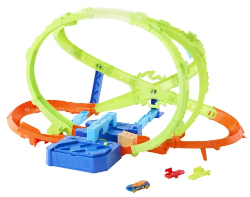 Tor Hot Wheels Stunt Tracks Hipersfera kraks JMG48