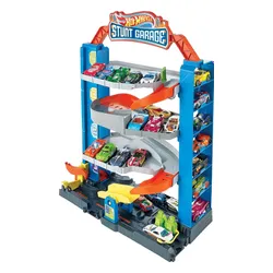 Hot Wheels Hot Wheels Zestaw Garaż Parking Z Windą + Autko
