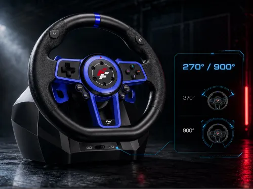 Kierownica FLASHFIRE F111 (PC/PS3/PS4/PS5/Nintendo Switch)
