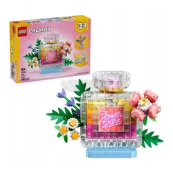 LEGO Creator 3w1 31383 Flakon perfum z kwiatową ozdobą, zestaw klocków 8+