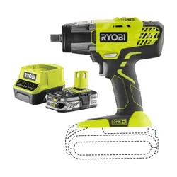 Piła szablasta RYOBI RRS1801M + Akumulator RYOBI RC18120-125 2.5Ah 18V + Ładowarka