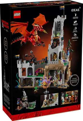 Конструктор LEGO Ideas 21348 Dungeons Dragons: Сказка о Красном Драконе