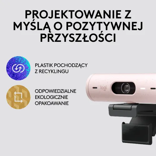 Kamera internetowa Logitech Brio 500 Rózowy