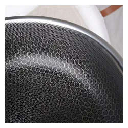 Patelnia stalowa głęboka COOKCELL 26 cm