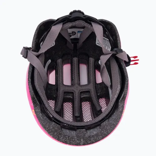 Kask rowerowy dziecięcy ABUS Smiley 3.0 pink butterfly