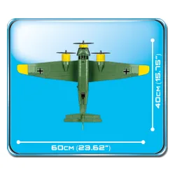 Klocki Cobi Historical Collection WWII Junkers JU 52/3M