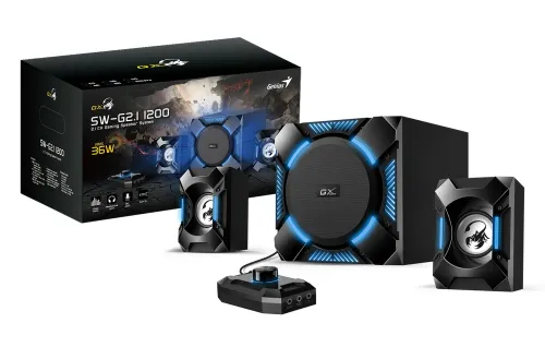 Głośniki Genius GX GAMING SW-G2.1 1200 Czarny