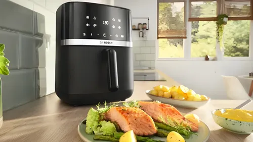 Air Fryer Frytkownica beztłuszczowa BOSCH Serie 4 MAF462B1 z dwoma grzałkami 7 automatycznymi programami