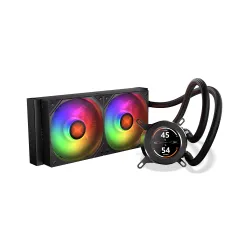 Chłodzenie Krux HydroGlance 240 ARGB LCD Czarny