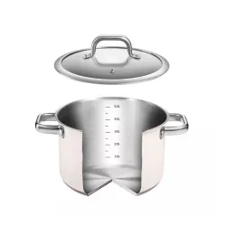 TESCOMA Delight 6 l - garnek ze stali nierdzewnej z pokrywką