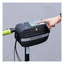 Torba rowerowa na kierownicę Rockbros B27 Bike Front Bag black
