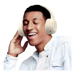 Słuchawki bezprzewodowe USAMS YG23 Yun Series Nauszne Bluetooth 5.3 Beżowy