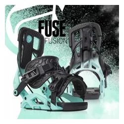 Крепления для сноуборда Flow Fuse Fusion Blackaqua XL