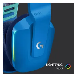 Наушники геймерские / игровые Logitech G733 Lightspeed Синий (981-000943)