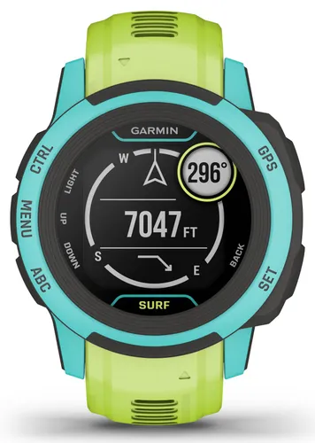 Смарт-часы Garmin Instinct 2s Surf Edition 40mm GPS сине-зеленый