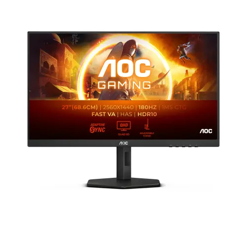 Monitor AOC Q27G4XN 27" 2K Fast VA 180Hz 0,5ms MPRT Gamingowy