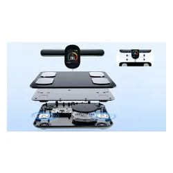 Waga łazienkowa EXTRALINK K-201 Biały