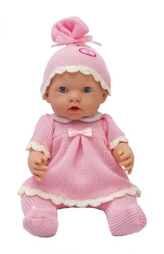 Lalka bobas z zestawem akcesoriów - pije i siusia