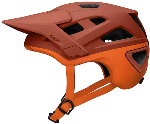 Kask rowerowy LAZER Jackal KinetiCore Pomarańczowy MTB (rozmiar S)