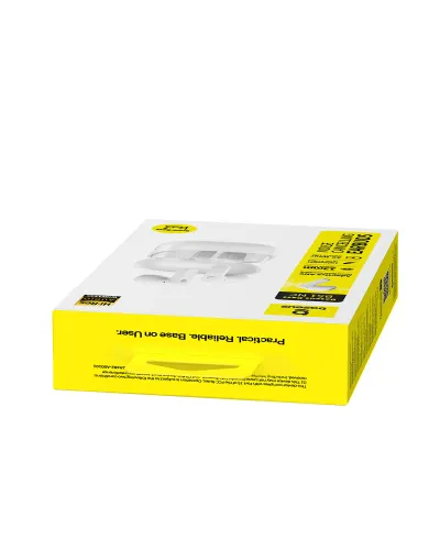 Słuchawki bezprzewodowe Baseus Bass BS1 NC Douszne Bluetooth 6.0 Biały