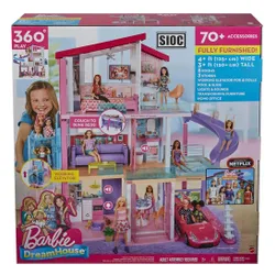 Barbie mükemmel ev Barbie yeni asansör ışığı + sesler