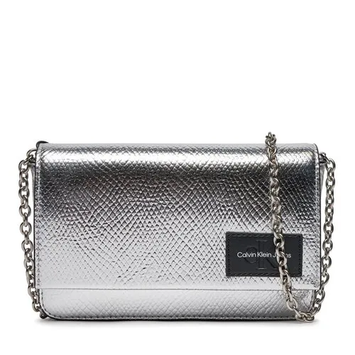 Calvin Klein Jeans portofel sculptat Ph Cb19 șarpe K60k611837 șarpe metalic 0gn