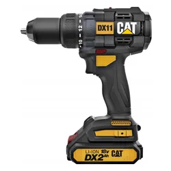 CAT DX11 18V 2x2 Ah Akülü Tornavida matkabı