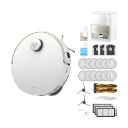 Robot sprzątający Mova V50 Ultra Complete Funkcja mopowania Stacja oczyszczająca Tworzenie mapy pomieszczenia Biały