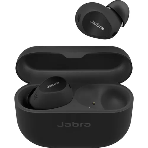 Słuchawki bezprzewodowe Jabra Elite 10 Dokanałowe Bluetooth 5.3 Czarny błyszczący