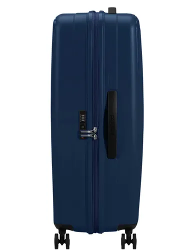 Большой чемодан American Tourister Rejoy - navy blue