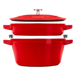 Zestaw garnków Staub 40508-384-0 Indukcja Żeliwo 3 elementy