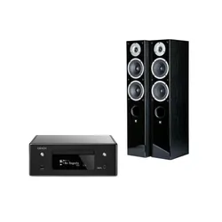 Zestaw stereo Denon RCD-N10 (czarny), Wilson RAPTOR 5 (czarny)