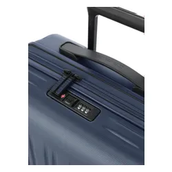 Walizka kabinowa Travelite Dynamiic - denim blue
