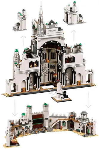 LEGO 11377 Icons Władca Pierścieni: Minas Tirith™