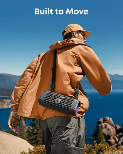Głośnik Bluetooth Soundcore Boom 3i 50W Brązowy