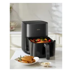 Air Fryer Frytkownica beztłuszczowa MOVA FD10S Pro Czarny 6l z okienkiem do obserwacji postępów gotowania