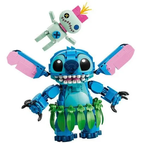LEGO Disney 43296 Stitch i Strupka, zestaw klocków 9+