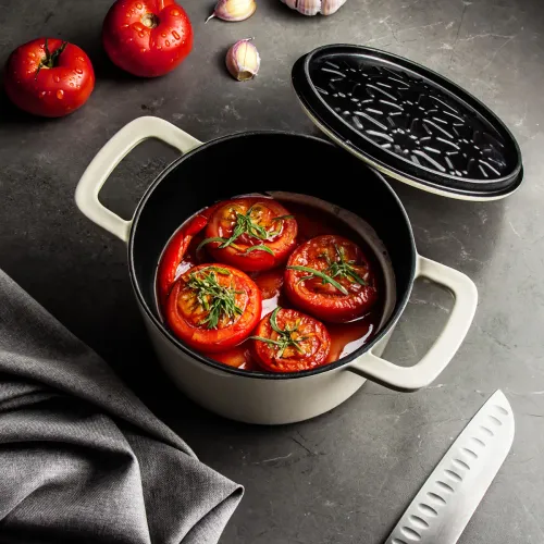 FISSLER Moments 2,6 l - garnek żeliwny z pokrywką