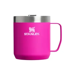 Kubek turystyczny z pokrywką Stanley Classic Legendary Camp Mug 0,35 l - violet blossom